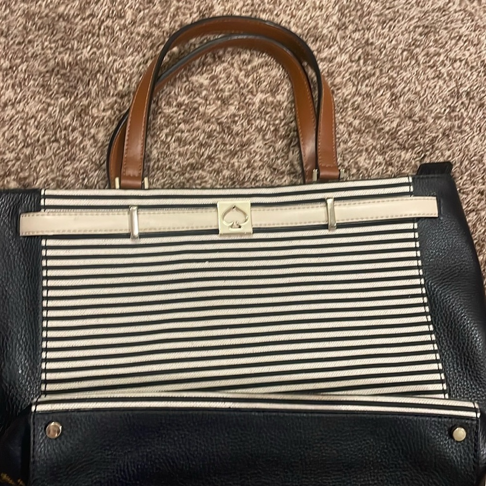 Kate Spade Striped Handbag